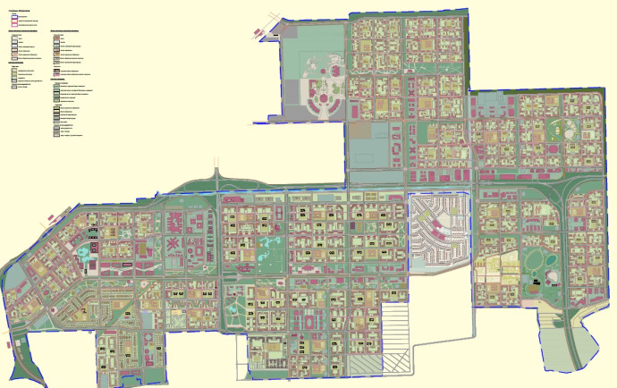 Архитектурно-градостроительная концепция развития территории в северо-восточной части Краснодара